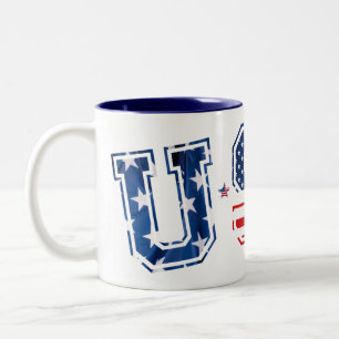 USA Patriot Zweifarbige Tasse