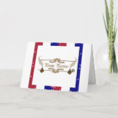 USA Patriotic AmericaDanke-Karte Dankeskarte (Rückseite)