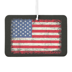 USA Patriotic American Flag for Men Women Kids Boy Autolufterfrischer