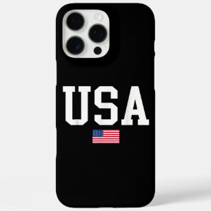 USA Patriotic American Flag for Men Women Kids Boy iPhone 16 Pro Max Hülle