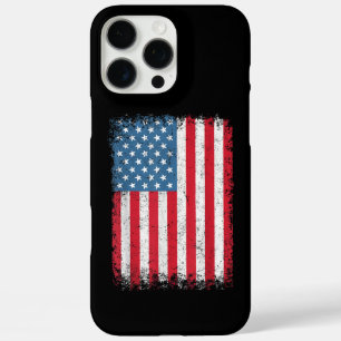 USA Patriotic American Flag for Men Women Kids Boy iPhone 16 Pro Max Hülle