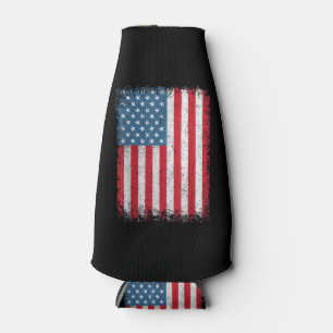 USA Patriotic American Flag for Men Women Kids Boy Flaschenkühler