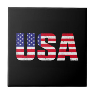 USA Patriotic American Flag for Men Women Kids Boy Fliese