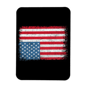 USA Patriotic American Flag for Men Women Kids Boy Magnet