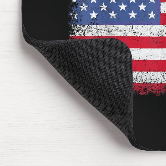 USA Patriotic American Flag for Men Women Kids Boy Mousepad (Ecke)