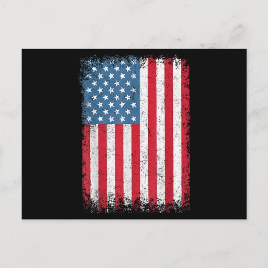 USA Patriotic American Flag for Men Women Kids Boy Postkarte (Vorderseite)