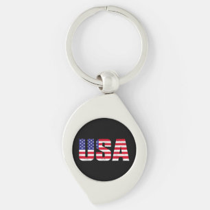 USA Patriotic American Flag for Men Women Kids Boy Schlüsselanhänger
