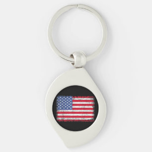 USA Patriotic American Flag for Men Women Kids Boy Schlüsselanhänger