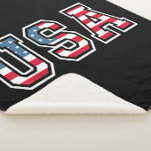 USA Patriotic American Flag for Men Women Kids Boy Sherpadecke (3/4)