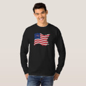 USA Patriotic American Flag For Men Women Kids Boy T-Shirt (Vorne ganz)