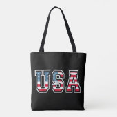 USA Patriotic American Flag for Men Women Kids Boy Tasche (Rückseite)