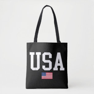 USA Patriotic American Flag for Men Women Kids Boy Tasche