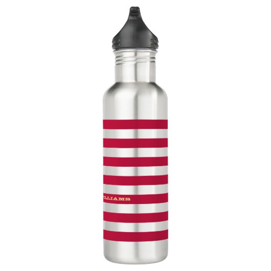 USA Patriotic American Flag Streifen Water Flasche Trinkflasche (Rechts)