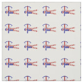 USA Patriotic ARCHERY Stoff (Muster)