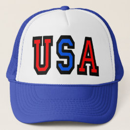 USA Patriotic Baseball Cap Truckerkappe