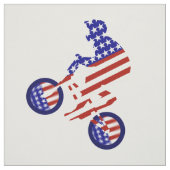 USA Patriotic Biking BMX Stoff (Muster)