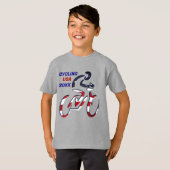 USA Patriotic Biking CYCLING T-Shirt (Vorne ganz)