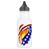 USA Patriotic BMX / DIRT BIKING Trinkflasche (Links)