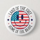 USA Patriotic Button (Vorderseite)