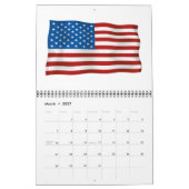 USA Patriotic Calendar Kalender (Mär 2027)