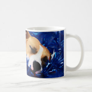 USA Patriotic Dog American Pit Bull Terrier Kaffeetasse