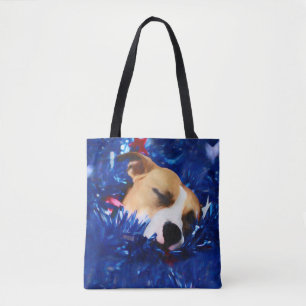 USA Patriotic Dog American Pit Bull Terrier Tasche