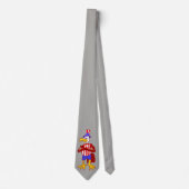 USA Patriotic Eagle Uncle Sam Necktie Krawatte (Vorderseite)