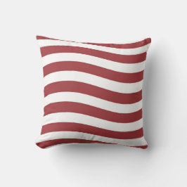 USA PATRIOTIC FLAG STRIPES PILLOW KISSEN