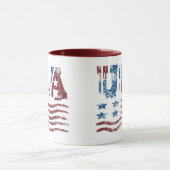USA Patriotic Flag Tasse (Zentrum)