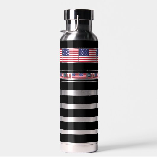 USA Patriotic Flag, Vereinigte Staat Trinkflasche (Rechts)