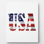 USA Patriotic Fotoplatte (Vorderseite)