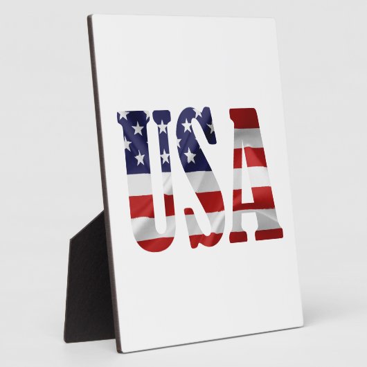 USA Patriotic Fotoplatte (Seite)