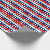 USA Patriotic Geschenkpapier (Ecke)
