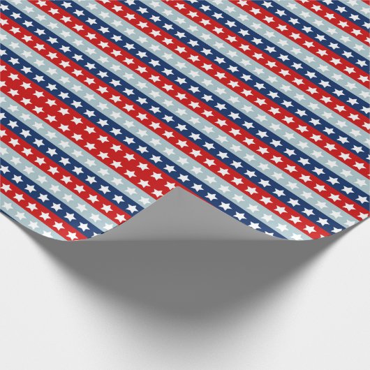 USA Patriotic Geschenkpapier (Ecke)