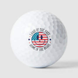 USA Patriotic Golfball