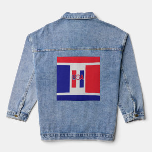 USA Patriotic Jeansjacke