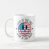 USA Patriotic Kaffeetasse (Links)