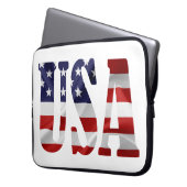 USA Patriotic Laptopschutzhülle (Vorderseite Links)