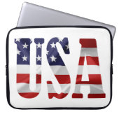 USA Patriotic Laptopschutzhülle (Vorderseite)