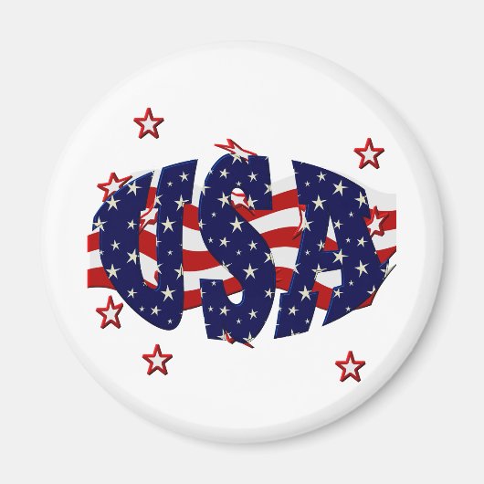 USA-Patriotic Magnet (Vorne)