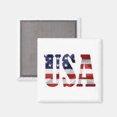 USA Patriotic Magnet (Vorderseite/Rückseite)