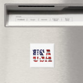 USA Patriotic Magnet (In Situ (Geschirrspüler))