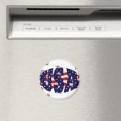 USA-Patriotic Magnet (In Situ (Geschirrspüler))