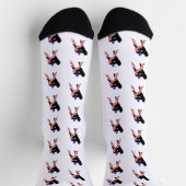 USA Patriotic Martial Arts JUDO Socken (Oben)