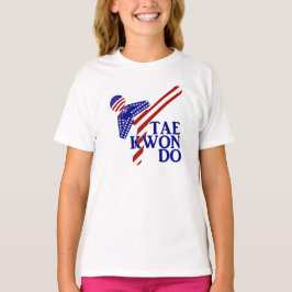 USA Patriotic Martial Arts TAEKWONDO T-Shirt