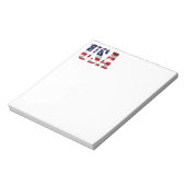 USA Patriotic Notizblock (Rotiert)