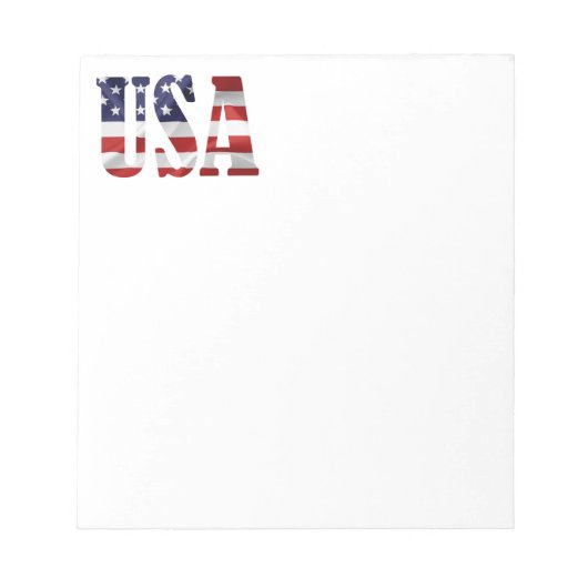 USA Patriotic Notizblock (Vorderseite)