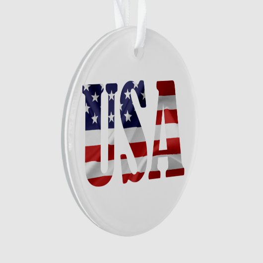 USA Patriotic Ornament (Vorderseite)