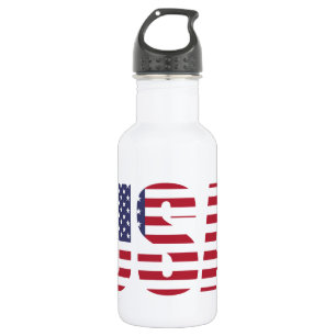 USA Patriotic Personalisiert 18oz. Edelstahlflasche