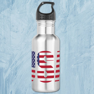 USA Patriotic Personalisiert 18oz. Edelstahlflasche